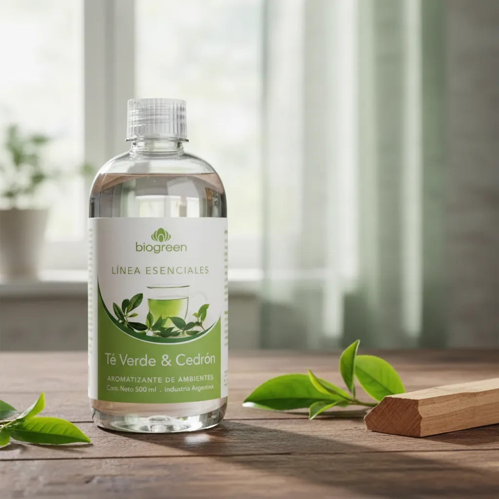 TÉ VERDE & CEDRÓN