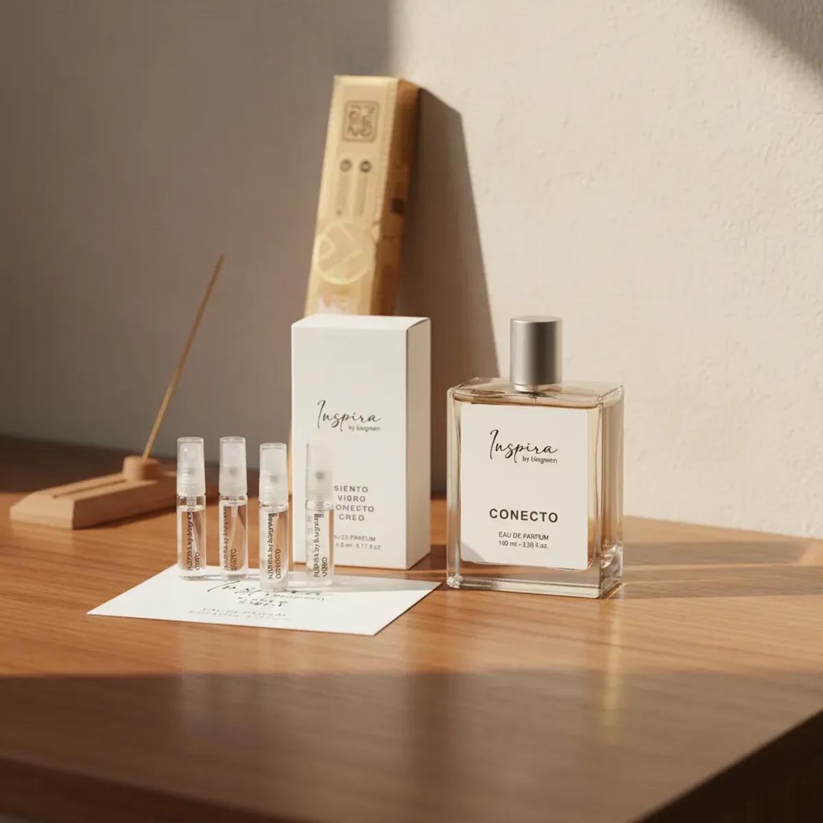 Eau De Parfum Inspira Conecto + Regalo Estuche Con 4 Perfum