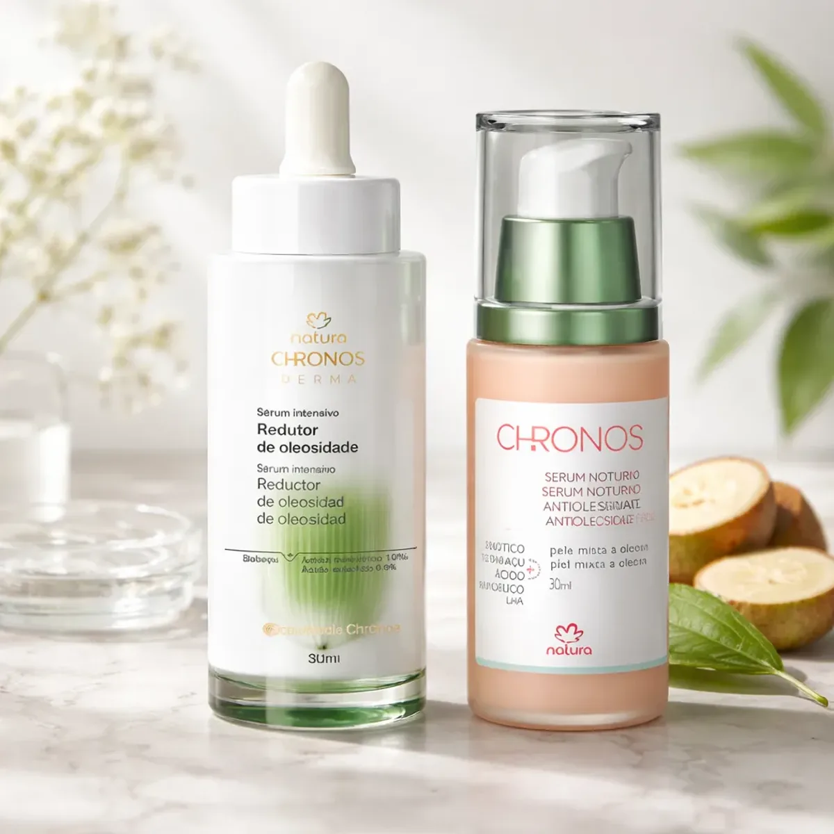 Kit Chronos Sérum Intensivo Reductor De Oleosidad+ Serum No