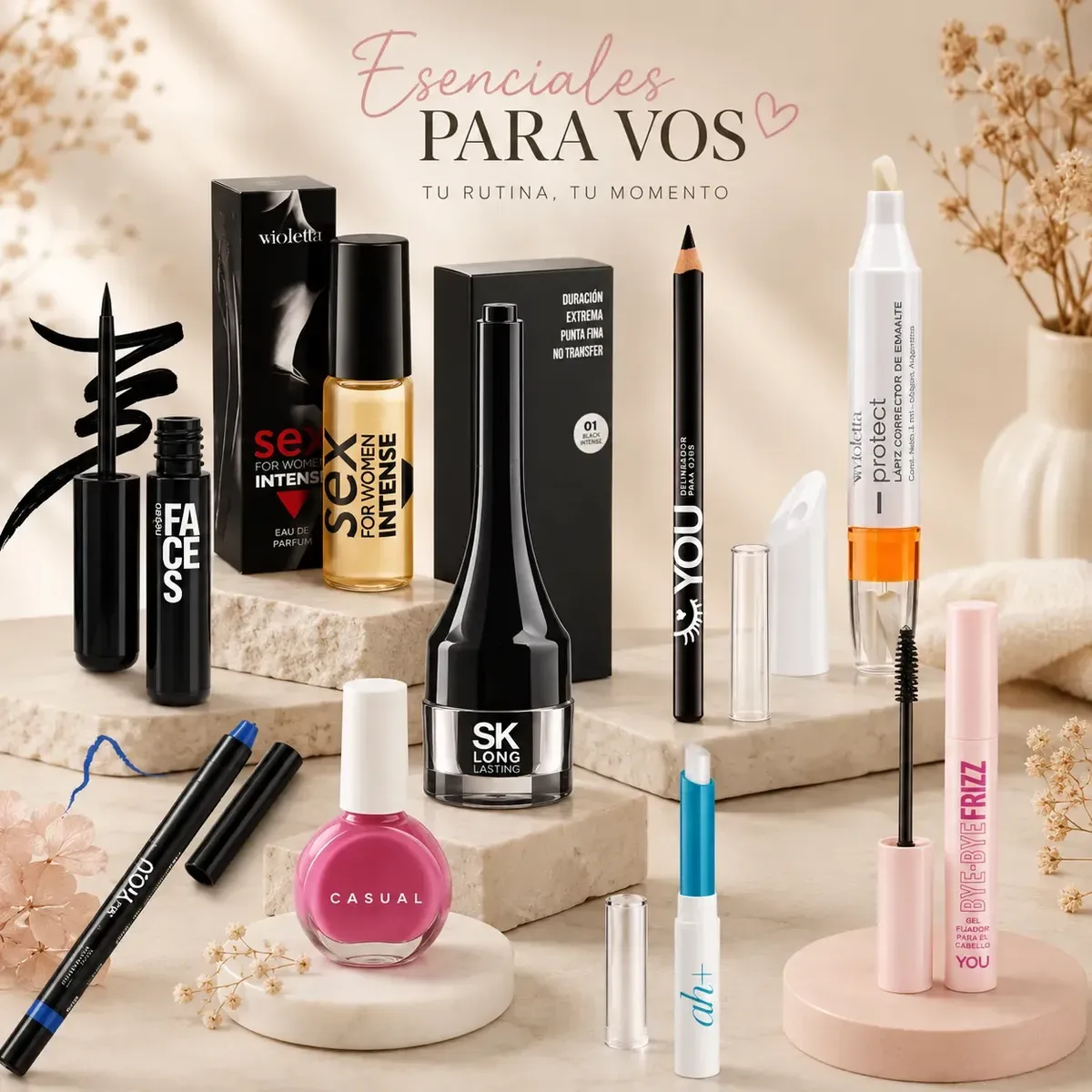 Set De Maquillaje Surtido X9 Productos + Regalos!!!